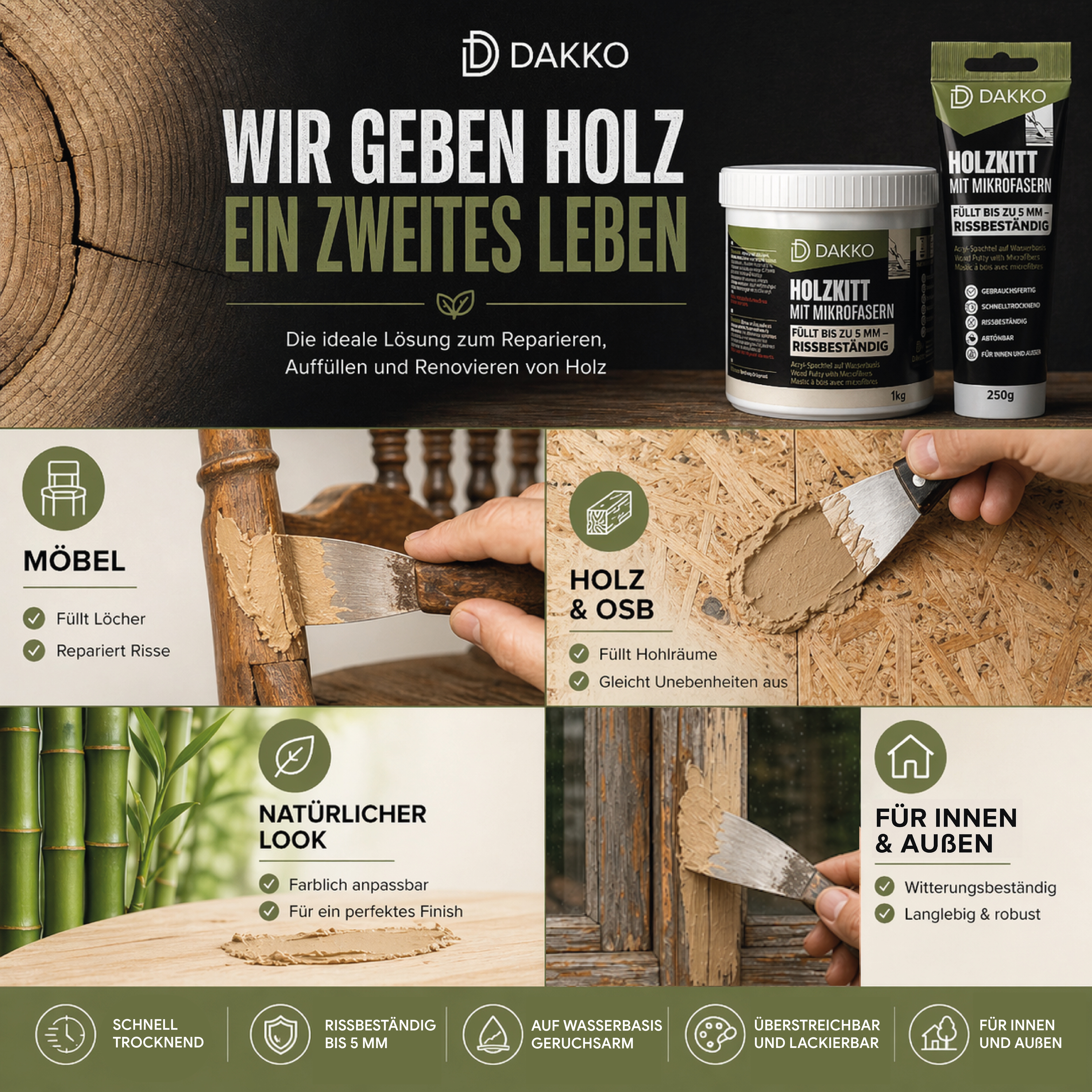 DAKKO przykłady zastosowania produktu
